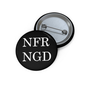 NFRNGD Pin Button, Black