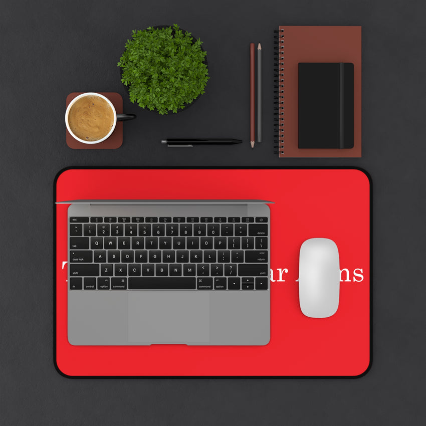 TK&BA Desk Mat, Red