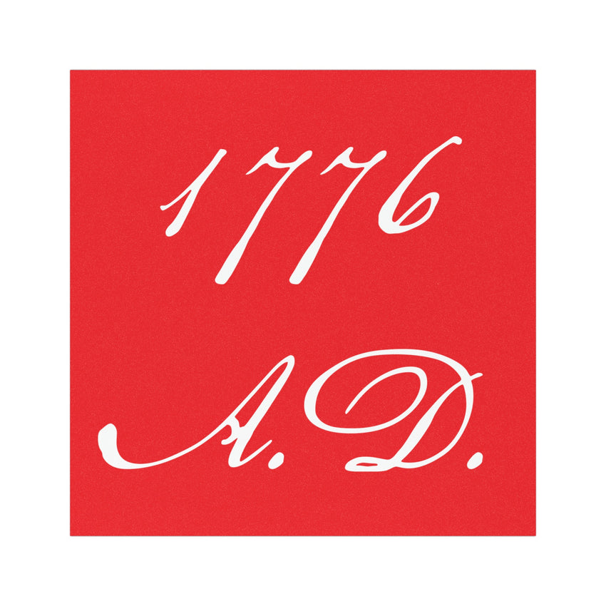 1776 A.D. Truck or Car Magnet