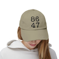 8647 Distressed Cap for True American Patriots