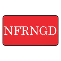 NFRNGD Desk Mat, Red