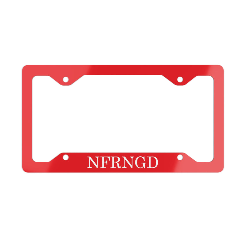 NFRNGD License Plate Frame