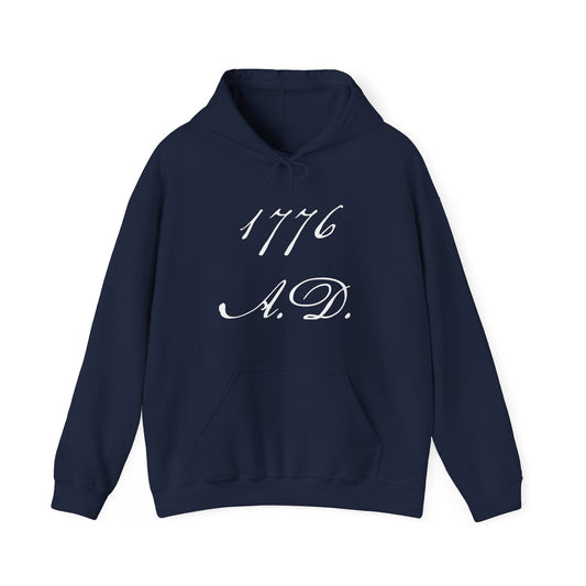 1776 A.D. Hoodie Pullover