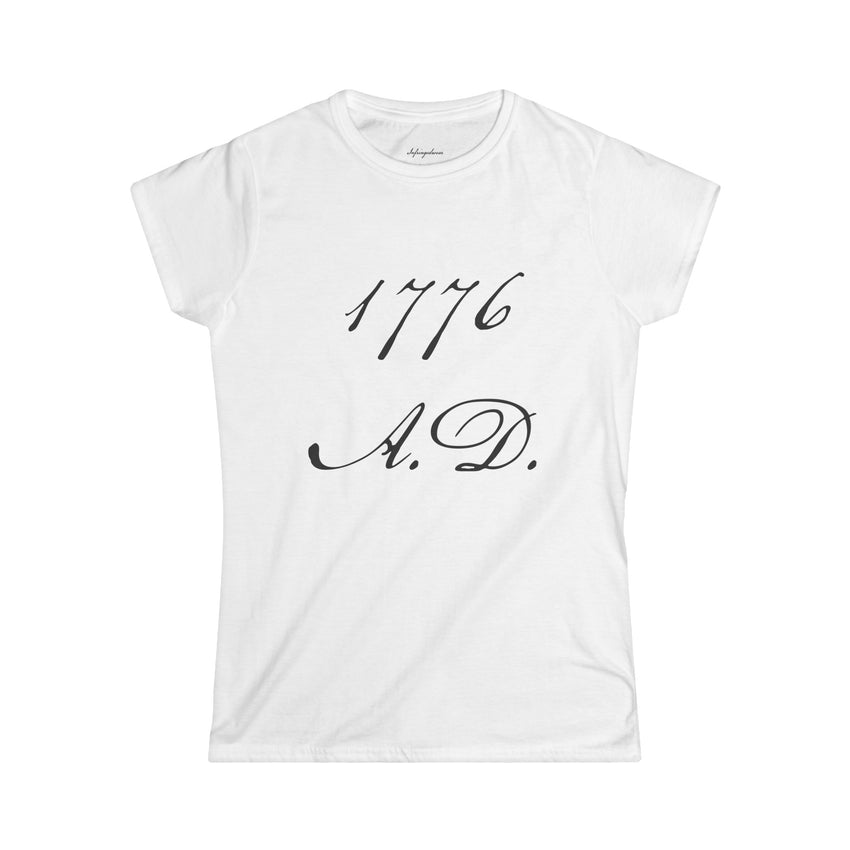 1776 A.D. Women's Soft T-Shirt