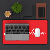 Infringedwear Desk Mat, Red