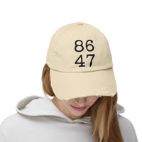 8647 Distressed Cap for True American Patriots
