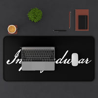 Infringedwear Desk Mat, Black