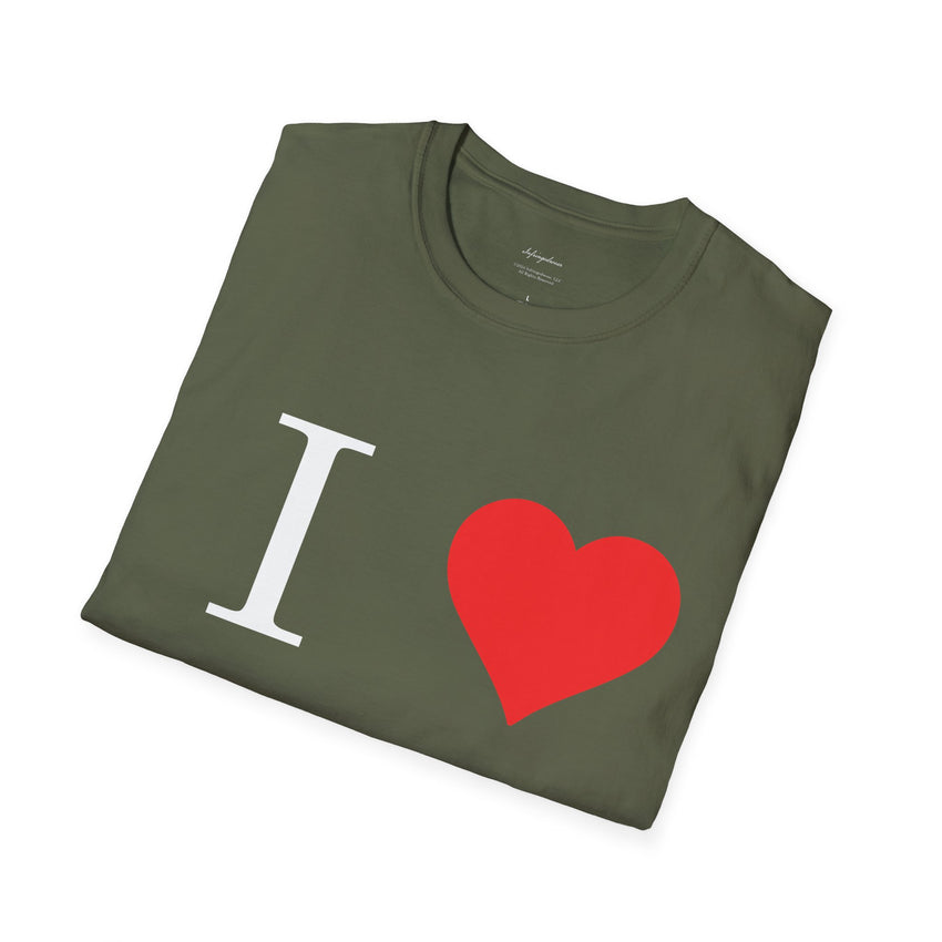 I Heart Fire Bicep Men's T-shirt