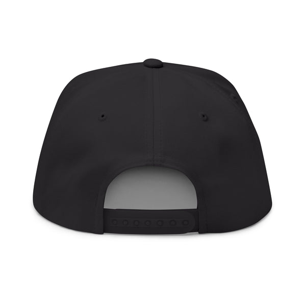 'Infringed' Embroidered Flat Bill Cap - Military Style Design for Progressive Patriots