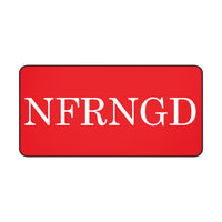 NFRNGD Desk Mat, Red