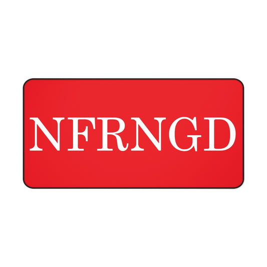 NFRNGD Desk Mat, Red