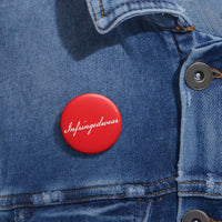 Infringedwear Pin Button, Red