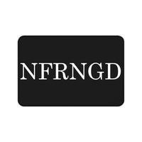 NFRNGD Desk Mat, Black