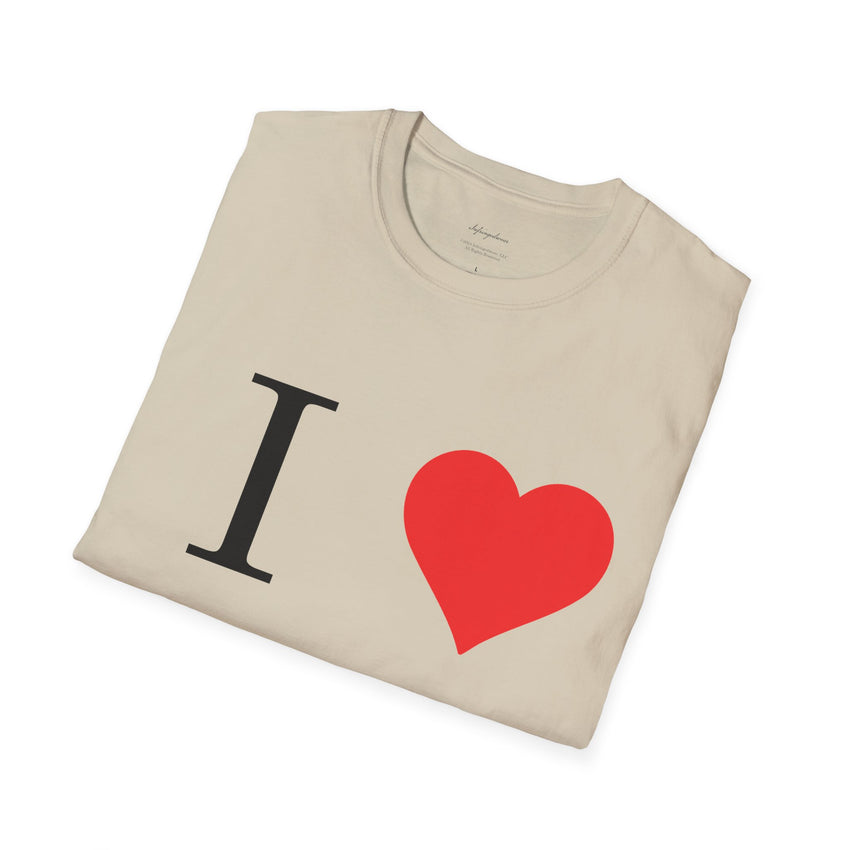 I Heart Fire Bicep Men's T-shirt