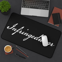 Infringedwear Desk Mat, Black