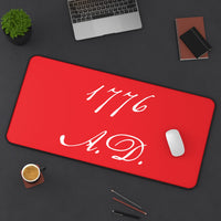 1776 A.D. Desk Mat, Red