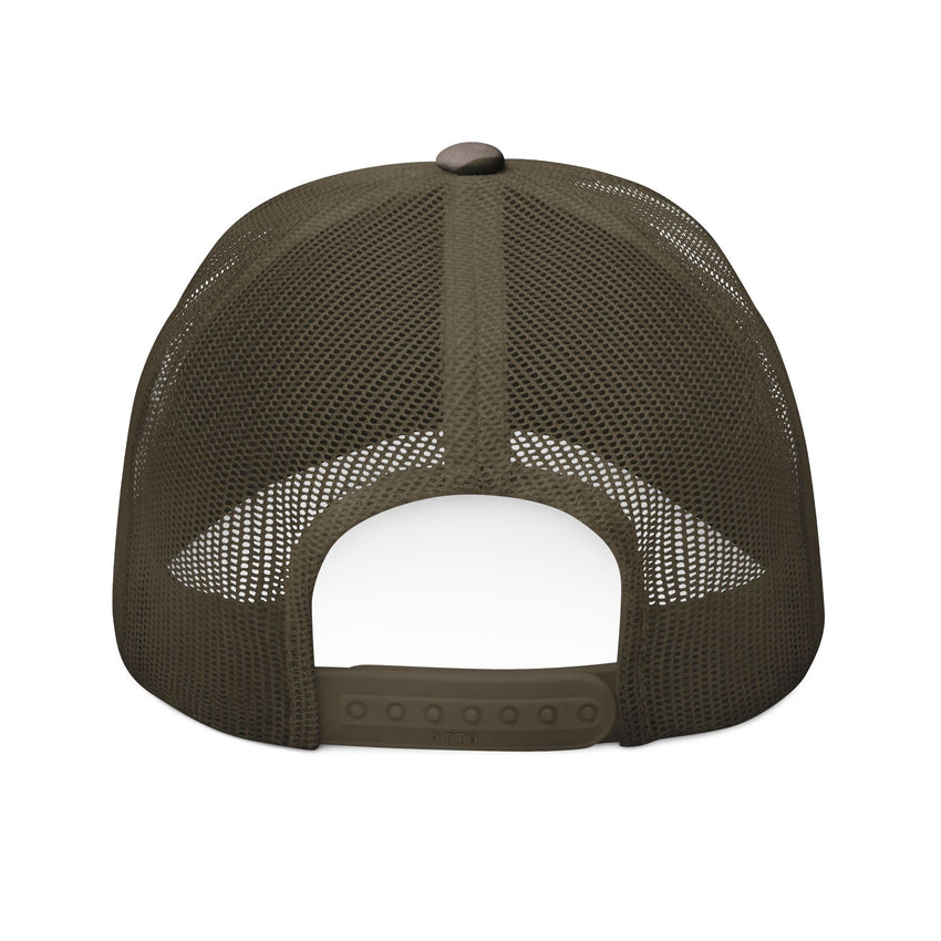 'Aggressive Progressive' Embroidery - Camo Trucker Cap