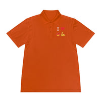 I Heart Fire Bicep Sport Polo