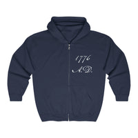 1776 A.D. Full Zip Hoodie