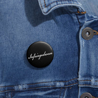 Infringedwear Pin Button, Black