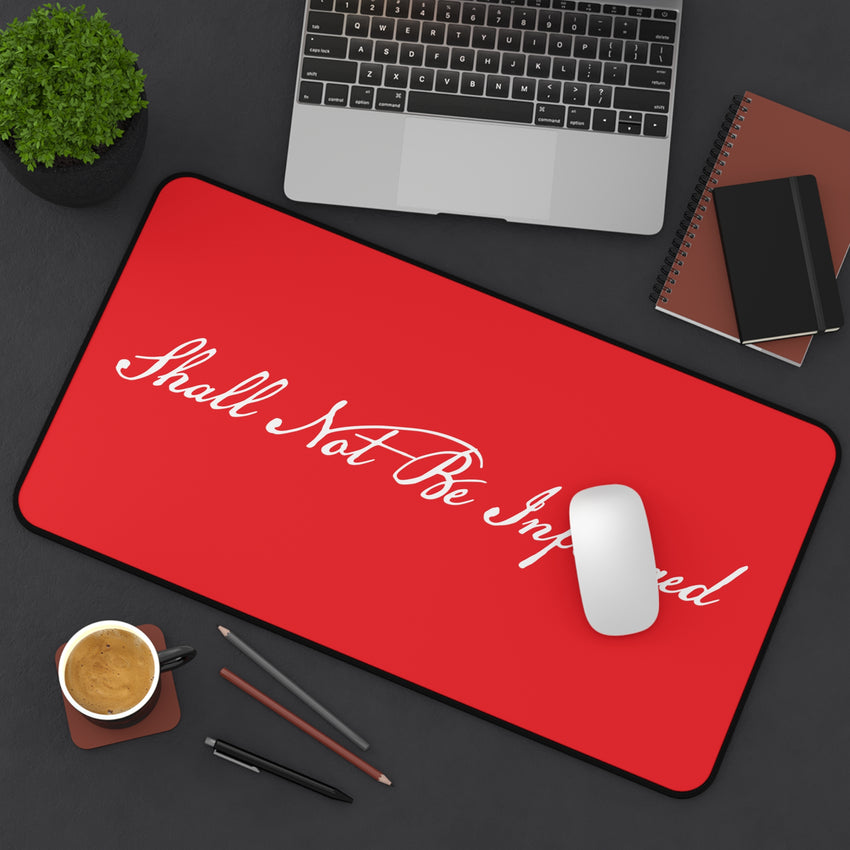 SNBI Desk Mat, Red