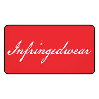 Infringedwear Desk Mat, Red