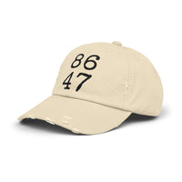 8647 Distressed Cap for True American Patriots