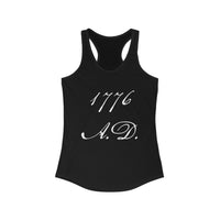 1776 A.D. Women's Racerback Tank