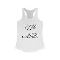 1776 A.D. Women's Racerback Tank