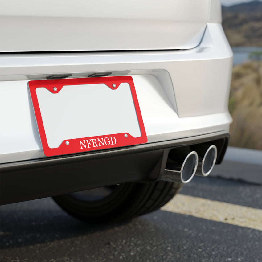 NFRNGD License Plate Frame