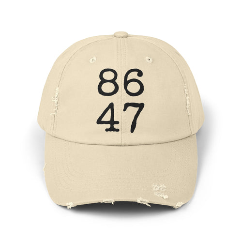 8647 Distressed Cap for True American Patriots