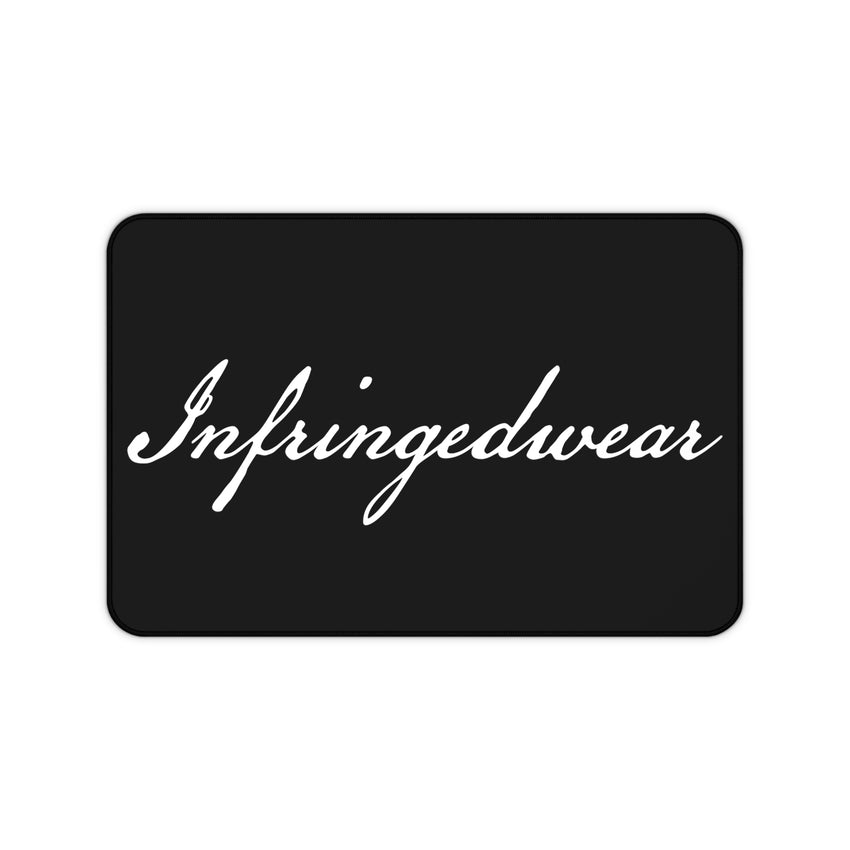 Infringedwear Desk Mat, Black