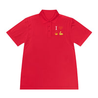 I Heart Fire Bicep Sport Polo