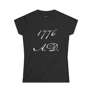 1776 A.D. Women's Soft T-Shirt