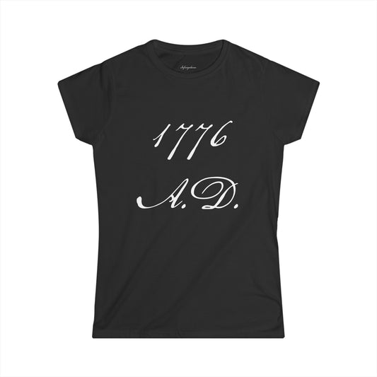 1776 A.D. Women's Soft T-Shirt