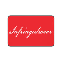 Infringedwear Desk Mat, Red