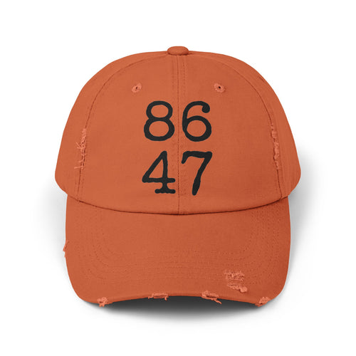 8647 Distressed Cap for True American Patriots